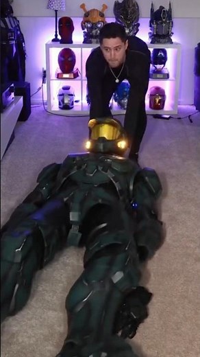 How To Wear Master Chief Armor Mascot Cosplay #Costume