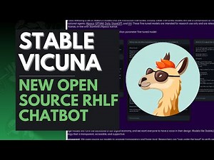 StableVicuna: FIRSTEVER Open Source RLHF LLM Chatbot