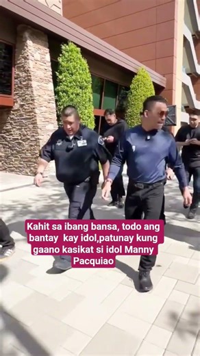 pambansang kamao idol Manny Pacquiao kahit saan ang taas ng respect sa kanya