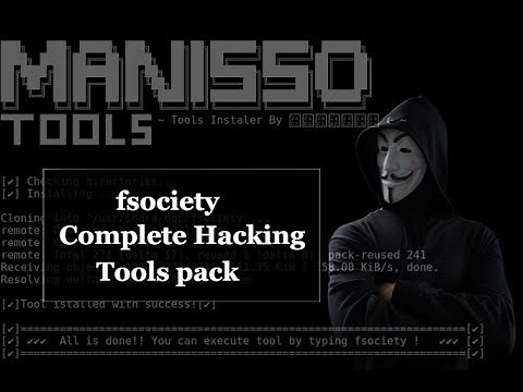 How to install FSociety Mr. Robot Hacking Tools Pack - with InfoSec Pat 2020