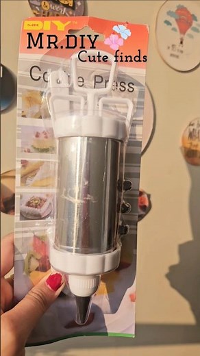 Mr.DIY Cookie Press | Homemade cookies made easy 💕 | Must-have tool #ytshorts