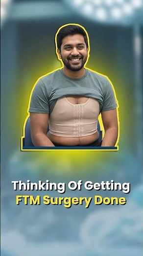 FTM Top Surgery in India: Full Process in 30 Sec #cosmeticsurgeon #doctor #shorts