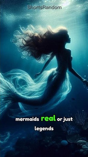 Mysterious Sea Creatures: Mermaids!😱#shorts #mermaid #legend #mystery #mythology