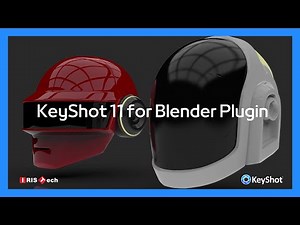 【KeyShot 11小技巧 : 如何使用Blender插件導入檔案】_KeyShot for Blender Plugin
