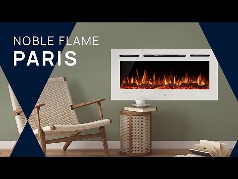 LED-Wandkamin im Einsatz – "PARIS" von Noble Flame