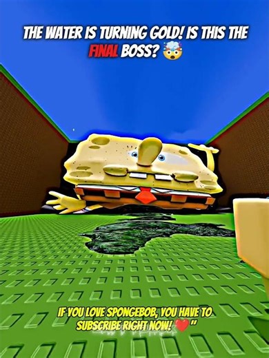 Spongebob vs 999 Waves: 1% Can Survive! 🌊 #roblox #robloxedit #gaming #tsunami #shorts