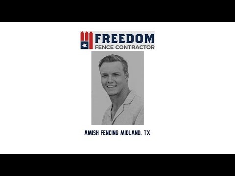 Amish Fencing Midland, TX - Freedom Fence & Services