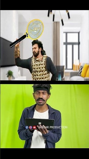 Baahubali Spoof Gone Wrong Making 😂 #TamilComedy #Shorts