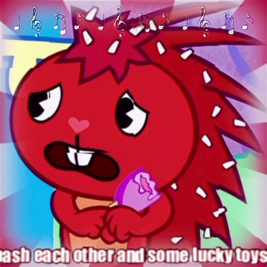 im getting into htf…. Flaky is my favorite #happytreefriends #happytreefriendsflaky #flakyhtf #toxiclipstick