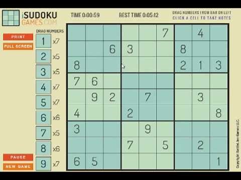 How to play Sudoku
