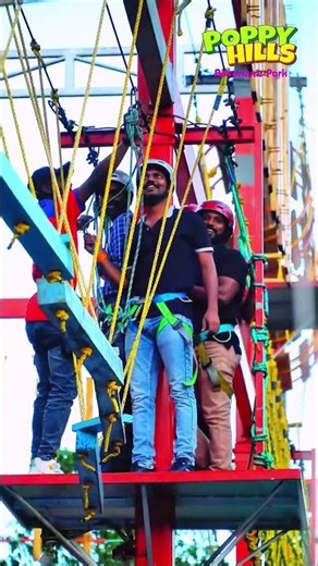 Thrilling Adventure Day at Poppy Hills Yercaud | Zipline, ATV, Bungy, Paintball & Family Fun
