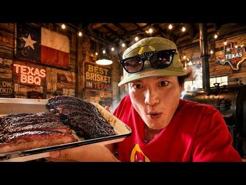 Japanese Guy Tries REAL Texas BBQ for the First Time #1 BBQ in Texas (Best in the World?)