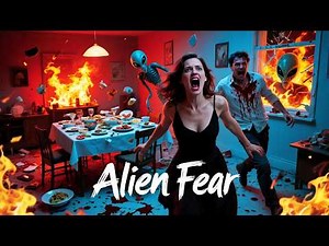 👽Dinner Party Turns Into Alien Terror | 2025 best Horror Scifi Movie | Full 4K HD English