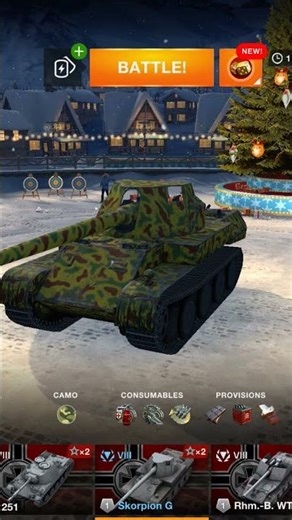 New tank 🥳 Scorpion G 🇩🇪 full length video in the channel ⬇️