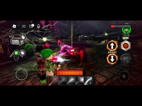 Playing Roblox ghostbusters extermination