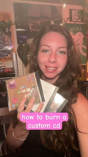 HOW TO BURN A CD 💿🎶 #cds #cdcollection #physicalmedia #howto #tutorials