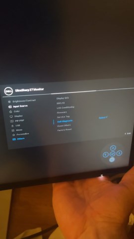 Ultrasharp U2723QE not working, menu is mostly greyed out and USB-C won’t connect to MBP