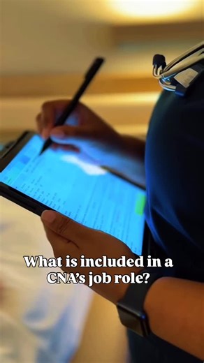 Shine In Paradise | CNA | Caregiver on Instagram: "Hospital CNA Duties • Take and record vital signs frequently • Assist patients with bathing, oral care, and grooming • Help patients ambulate after surgery or illness • Turn and reposition patients to prevent bed sores • Assist with toileting, bedpans, and urinals • Measure and document intake and output • Stock supplies and clean equipment • Transport patients to tests or procedures • Observe and immediately report changes in condition • Answer