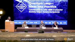 "As long as we do what we love, chances are, we're going to do the right things." Call for Participation Alert! Submit a workshop proposal, paper, or poster to be a part of this year's event. Find more info @ https://bit.ly/3OSeeCa #QCE24 #QuantumComputing | IEEE Computer Society | Facebook