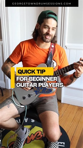 🎸 Beginner guitar players — this one's for you! One of our guitar instructors, Seth, is dropping a quick tip to help you learn finesse 🎶✨ Small moves, big difference. #GeorgetownMusicSessions #GuitarTips #BeginnerGuitar #PlayWithPurpose #BeginnerGuitarTips | Georgetown Music Sessions