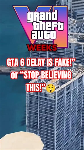 GTA 6 Delay News is FAKE? 😱 #gta6 #gta #gta6update
