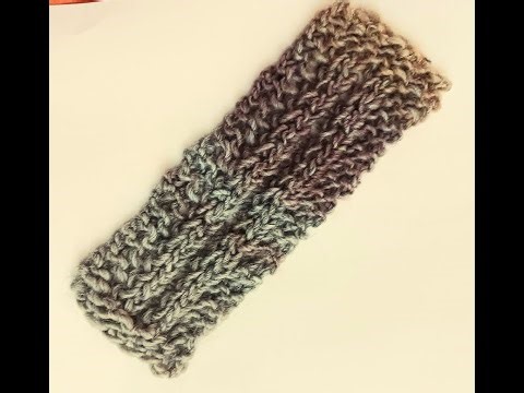 Double Enjoy Bookmark Loom Knit Use up your scrap yarn