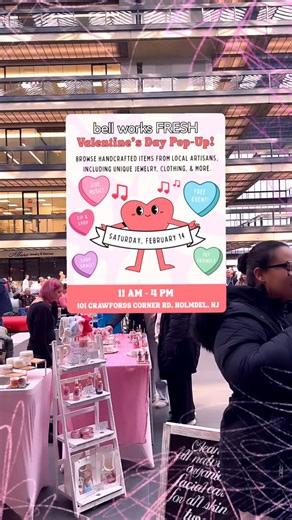 Bell Works Fresh | It’s Valentine’s Day and we’re here @bellworks from 11 AM to 4 PM. Make a day of it in the cozy main atrium. Start with brunch then grab a... | Instagram