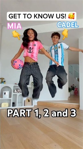 Part 1, 2 & 3 GET TO KNOW US 🥰👀 | Cadel and Mia