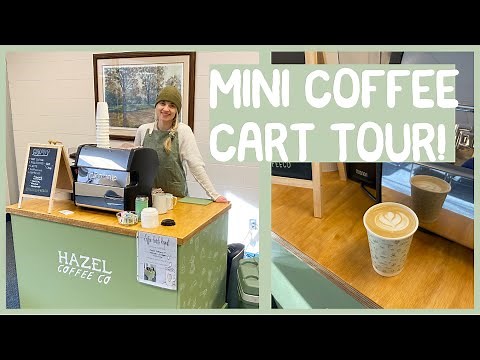 Mobile Coffee Cart - Build & Mini Tour