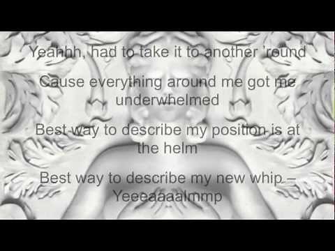 Kanye West - The One (feat. Big Sean, 2 Chainz and Marsha Ambrosius) Lyrics