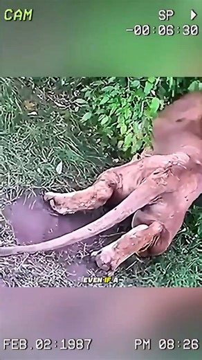 What happens after the lion is bitten by a black mamba? #fyp | Animals Scenes