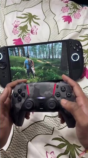 PS5 Dual sense controller with Gaming Handheld Lenovo Legion go 2