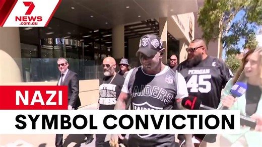 Bikie breaks silence after Nazi symbol conviction