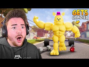 FAST FREDBEAR but its a NEW MOD that makes him BUFF FREDBEAR…