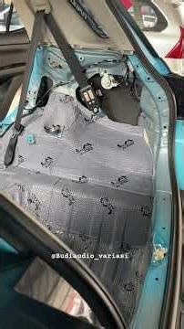 Soundprofing toyota raize bahan alumunium butyl rubber tebal 2mm #audiomobil #peredamsuaramobil