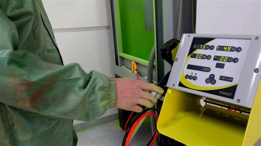 Litone PHIRST Electrostatic Powder Coating Machine Control Unit Spray Gun High-Efficiency Iron Painting Equipment Motor