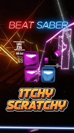 Got that scratchy, itchy brain riddim | Subtronics - Itchy Scratchy in Beat Saber! @THE_REAL_KS