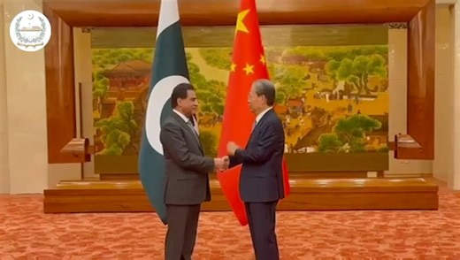 Speaker National Assembly Sardar Ayaz Sadiq, met with Chairman of the National People’s Congress (NPC) of China, Mr. Zhao Leji, in Beijing. Members of the parliamentary delegation accompanying the Speaker were also present during the meeting. Speaker National Assembly Sardar Ayaz Sadiq has stated that Pakistan’s deep pride in its unparalleled and time-tested friendship with China, stating that the Pakistan–China relationship is built on strong foundations of mutual respect and confidence. He emp