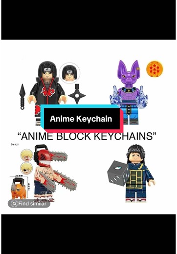 Anime Mini Figure Keychains: Collect Your Favorites!