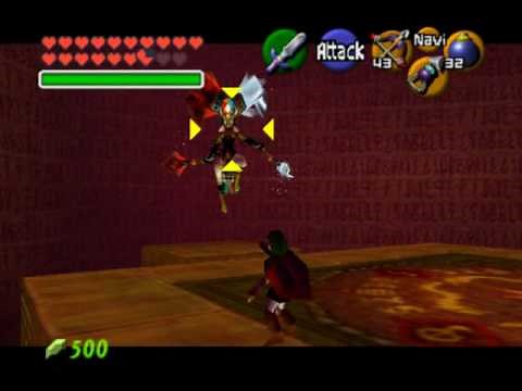 Legend of Zelda Ocarina of Time Walkthrough 13 (9/9) "Spirit Temple: TWINROVA"