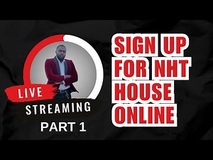 How to sign up the NHT application form (Local or Overseas) Part 1