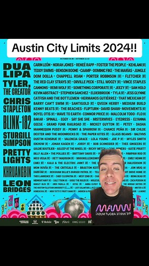 Austin City Limits 2024 Lineup Revealed: Headliners, Undercard, and Weekend Details!