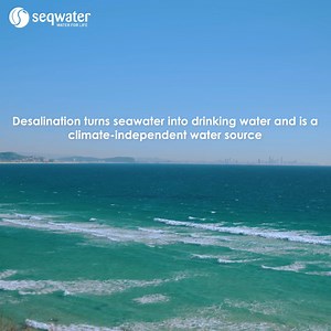 33 reactions | Converting sea water into drinking water uses technology like reverse osmosis and is a great asset to have when the rain doesn't fall where and when you need it! The Gold Coast Desalination Plant produces drinking water every week for the SEQ Water Grid and when dam levels are below 60%, we ramp up production. Find out more in the short video below. For water wise tips and to make your Water Promise, head to https://bit.ly/3ffaIkH | Seqwater | Facebook
