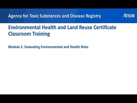 Module 2: Evaluating Environmental and Health Risks