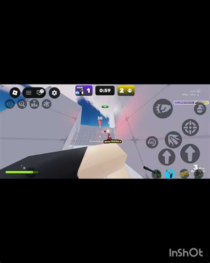 pov: you entered god mod on roblox Rivals