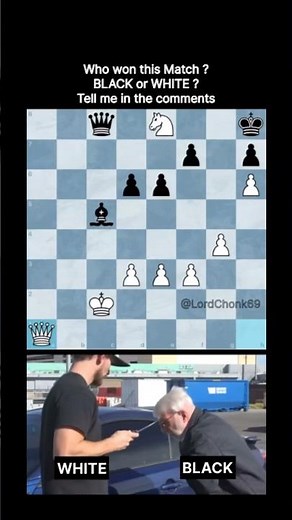 CHECKMATE for BLACK or WHITE , Blunder or Brilliant #chess #shorts #viral #checkmate #magnuscarlsen