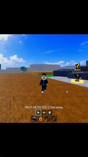 Got My First Fruit Using Fruit Notifier 😱 | Blox Fruits #roblox #bloxfurit