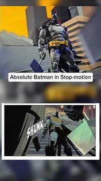 Absolute Batman in Stop-Motion #animation #batman #dc #fyp #actionfigures #stopmotion