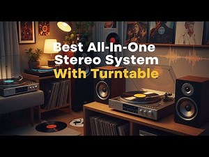 TOP 5 Best All-In-One Stereo System With Turntable 2026 | Record Player With Speakers