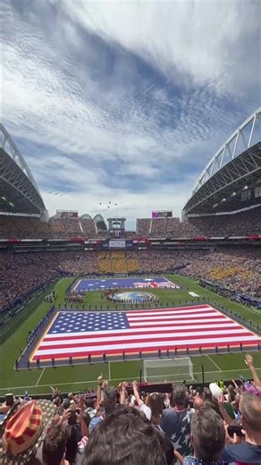 2 AH-64 & 2 UH-60 USA vs Australia FIFA World Cup 2026 Match at Seattle Stadium Flyover Lumen Field